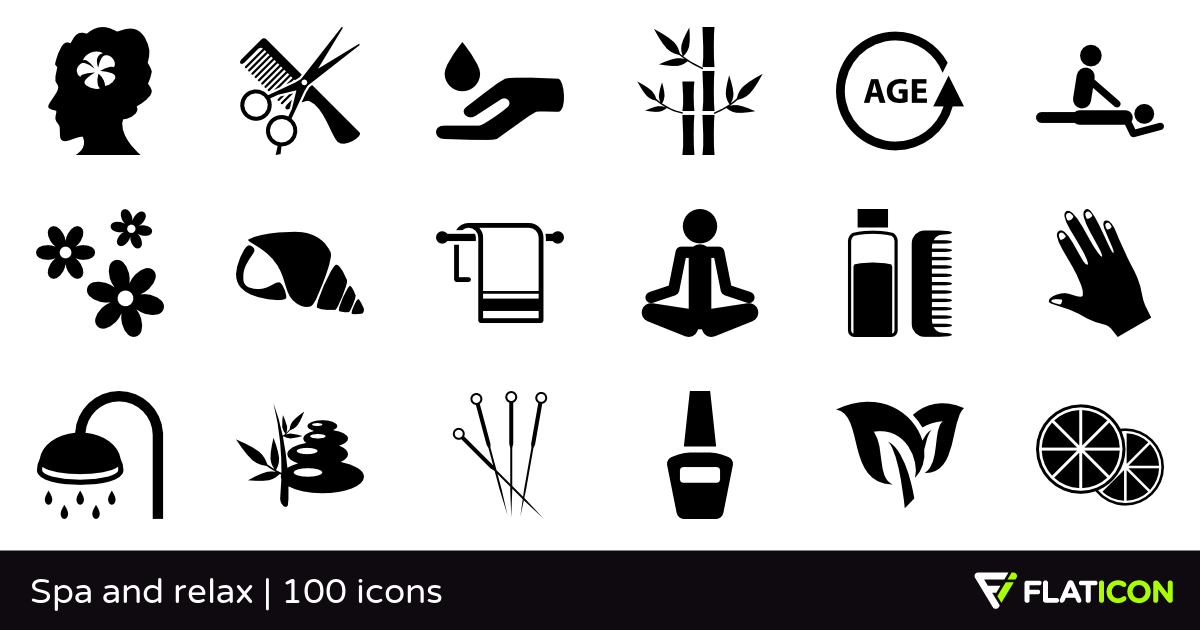 1200x630 Spa And Relax Free Icons