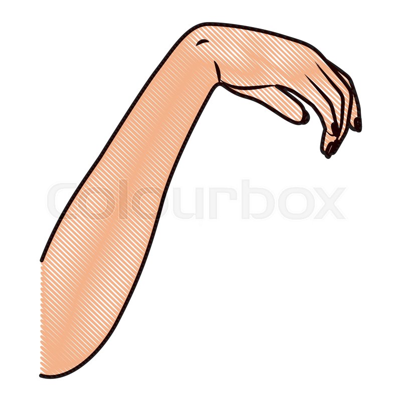 800x800 Arm Human Relax Icon Vector Stock Vector Colourbox