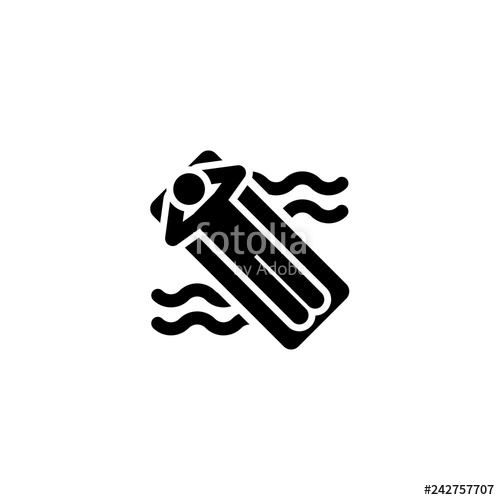 500x500 Relax Icon Vector Relax Vector Graphic Illustration Stock Image