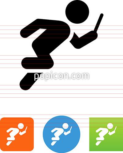Relay Race Icon 400x498 Relay Race Icon