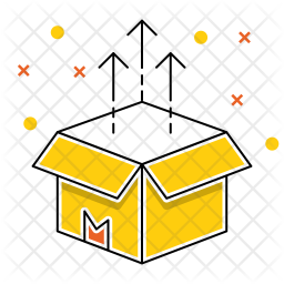 256x256 Product Release Icon Of Colored Outline Style
