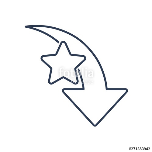 Increase Rating, Relevance Vector Icon Star, Arrow Pointer 500x500 Increase Rating, Relevance Vector Icon Star, Arrow Pointer