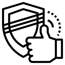 Reliability Icon Of Line Style 256x256 Reliability Icon Of Line Style