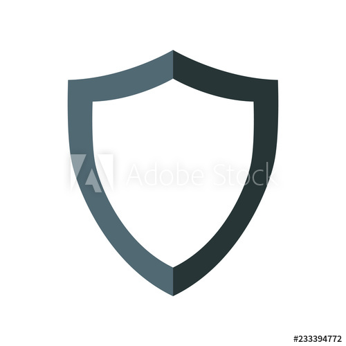 Shield Icon Grey Shield Vector Illustation Protection, Safety 500x500 Shield Icon Grey Shield Vector Illustation Protection, Safety