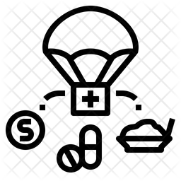 Relief Icon Of Line Style 256x256 Relief Icon Of Line Style