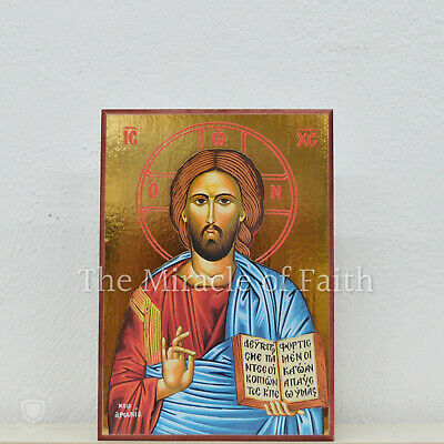 400x400 Jesus Christ Greek Orthodox Icon Religious Icon Christian Icon