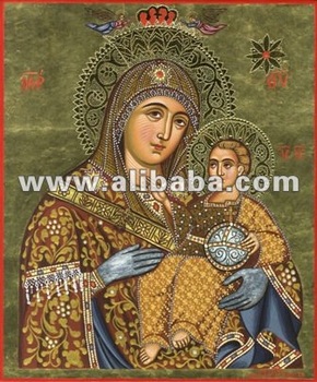 290x350 Religious Icon Of Virgin Mary Bethlehem