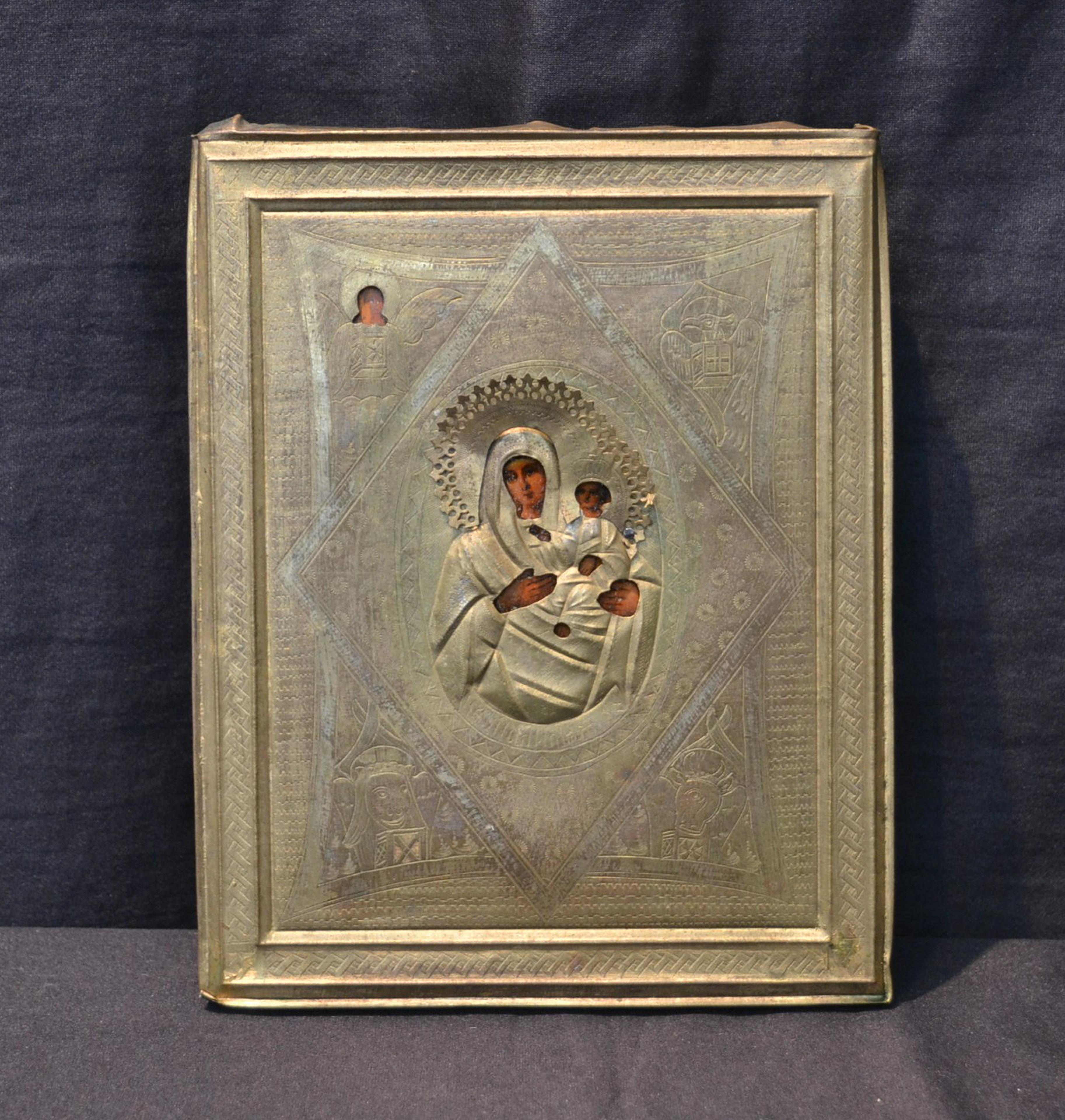 3652x3840 For Auction Bronze Religous Icon