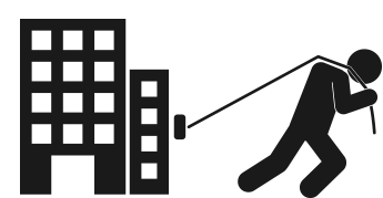 345x179 Office Move Icon Black