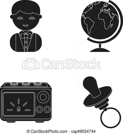 432x470 Profession, Nature, Progress And Other Web Icon In Black Style