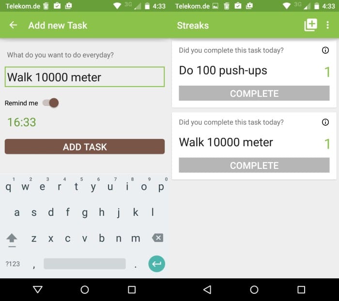 Streaks Is A Simple Daily Task Reminder App For Android 700x622 Streaks Is A Simple Daily Task Reminder App For Android