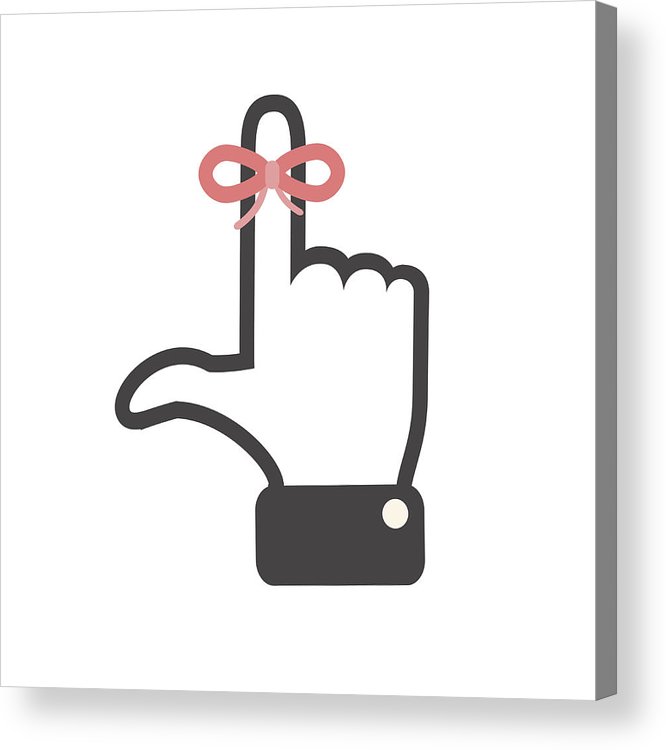 666x750 Reminder Icon Acrylic Print