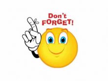 220x165 Reminder Icon Clipart