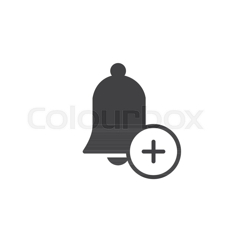 800x800 Add Reminder Icon Vector, Filled Flat Stock Vector Colourbox