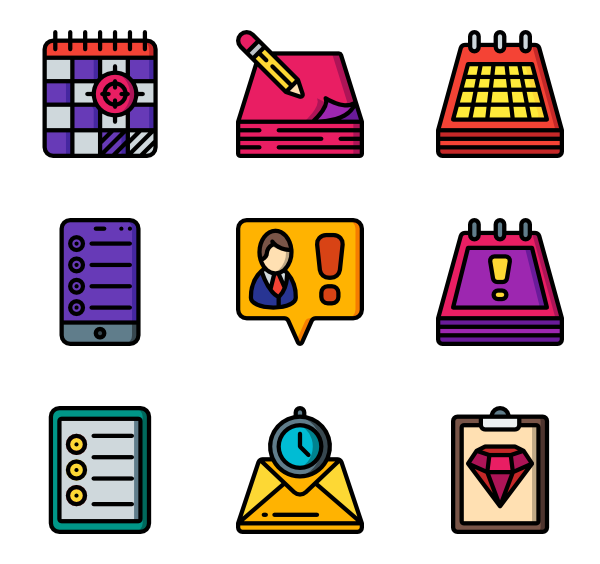 600x564 Reminder Icon Packs