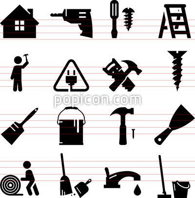 400x406 Remodeling Icons