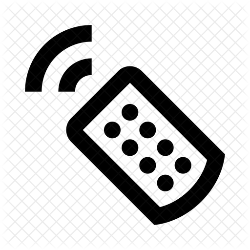 512x512 Remote Control Icon Of Line Style