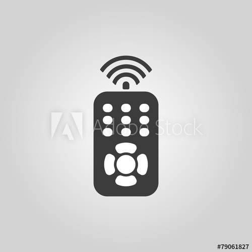 500x500 The Remote Control Icon Remote Control Symbol