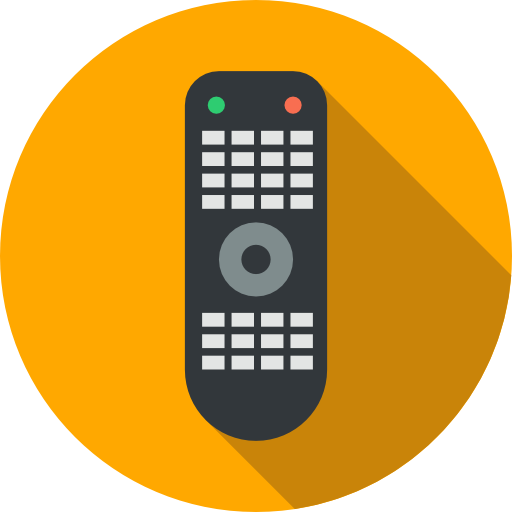 512x512 Electronics, Television, Remote Control, Technology, Wireless Icon