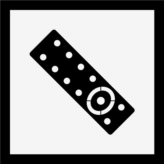 640x640 Vector Remote Icon, Remote, Control, Tv Remote Png And Vector