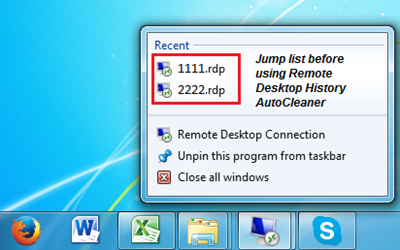 400x250 Remove History Entries From Remote Desktop Connection