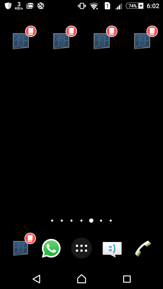 540x960 Remove Unknown Icon Appeared On Home Screen After Mounting Sd Card