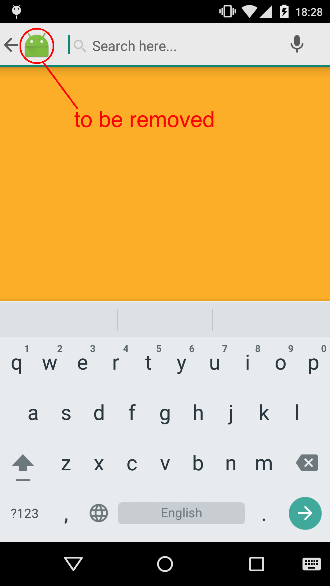 1080x1920 Android Search Interface