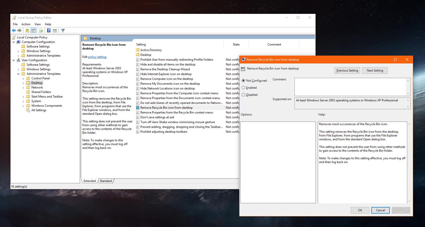 1677x898 How To Delete The Recycle Bn From The Windows Desktop