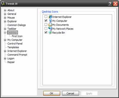 400x330 How To Hide Or Delete The Windows Desktop Recycle Bn
