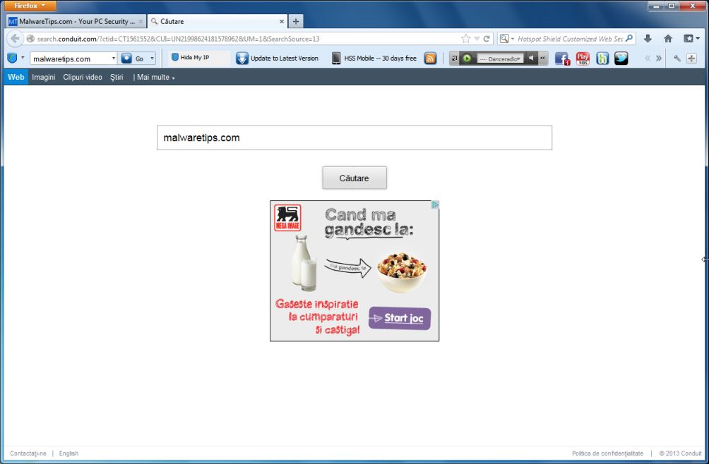 1004x658 Remove Hotspot Shield Toolbar