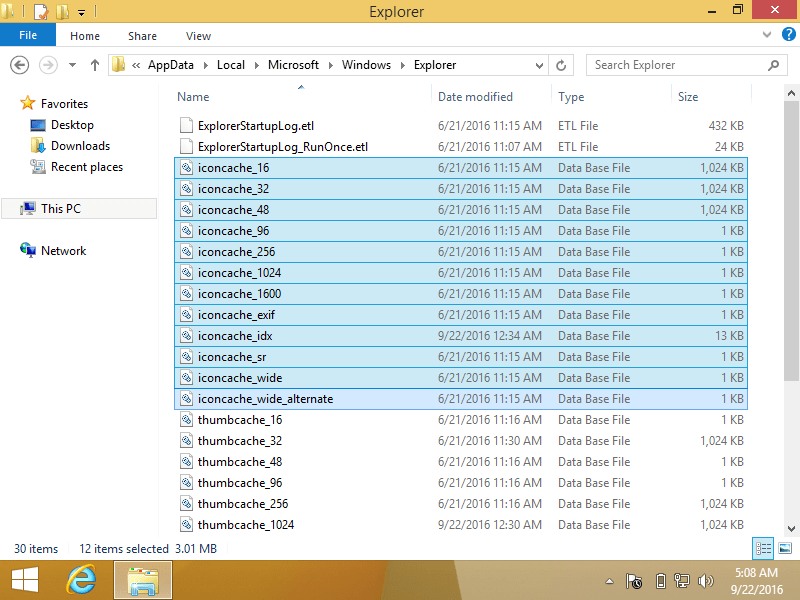 800x600 Clear Icons Cache Guide For Windows Xp, Vista