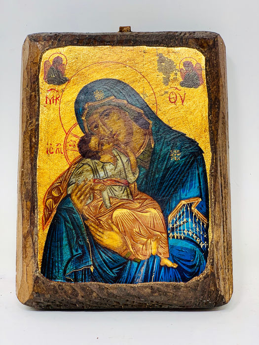 525x700 Russian Icon With Painting On Wood