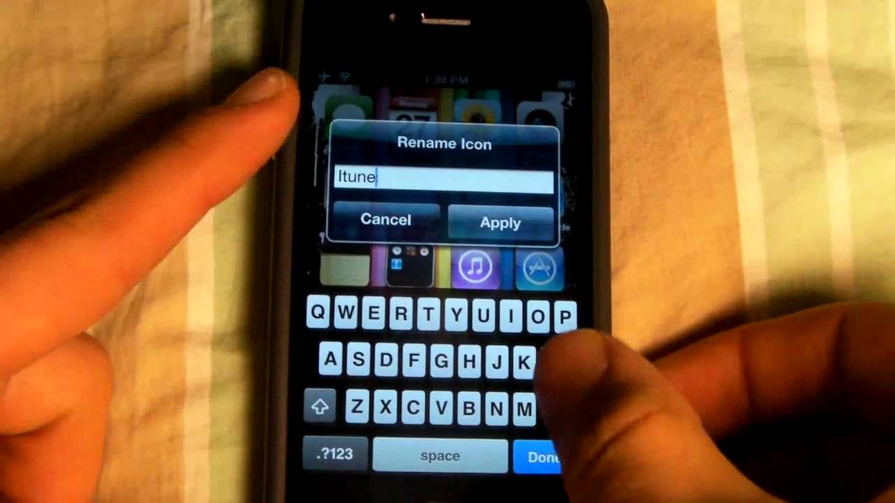1280x720 How To Rename Icons Easily On Iphone, Ipod Touch Ipad