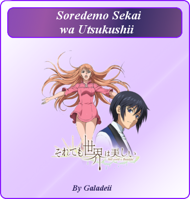 391x410 Soredemo Sekai Wa Utsukushii Render Icon