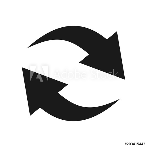 500x500 Renew Icon Vector