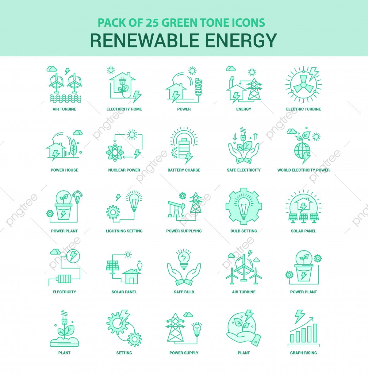 Renewable Energy Icon
