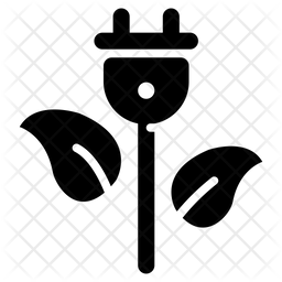 256x256 Renewable Energy Icon Of Glyph Style