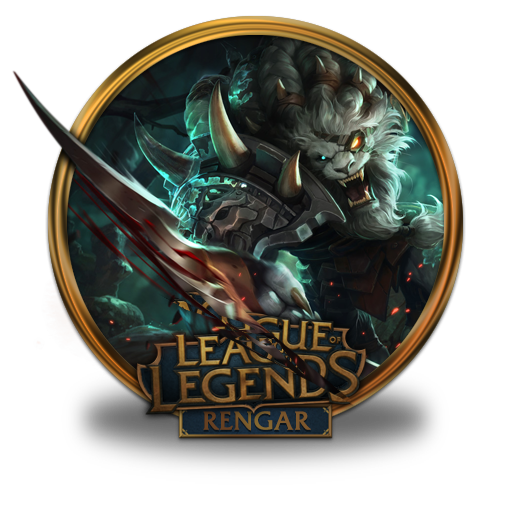 512x512 Rengar Icon League Of Legends Gold Border Iconset