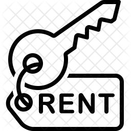 256x256 Rent Icon Of Line Style