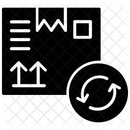 256x256 Reorder Icon Of Glyph Style