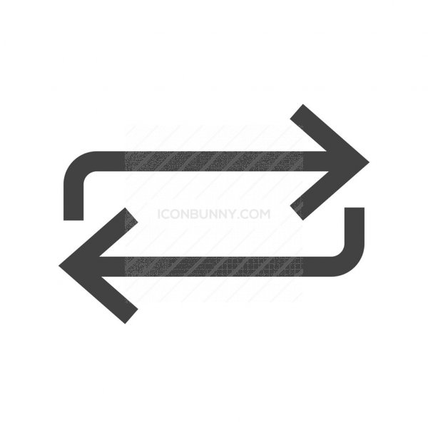 600x600 Repeat Glyph Icon