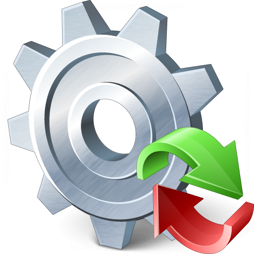 512x512 Iconexperience V Collection Gear Replace Icon