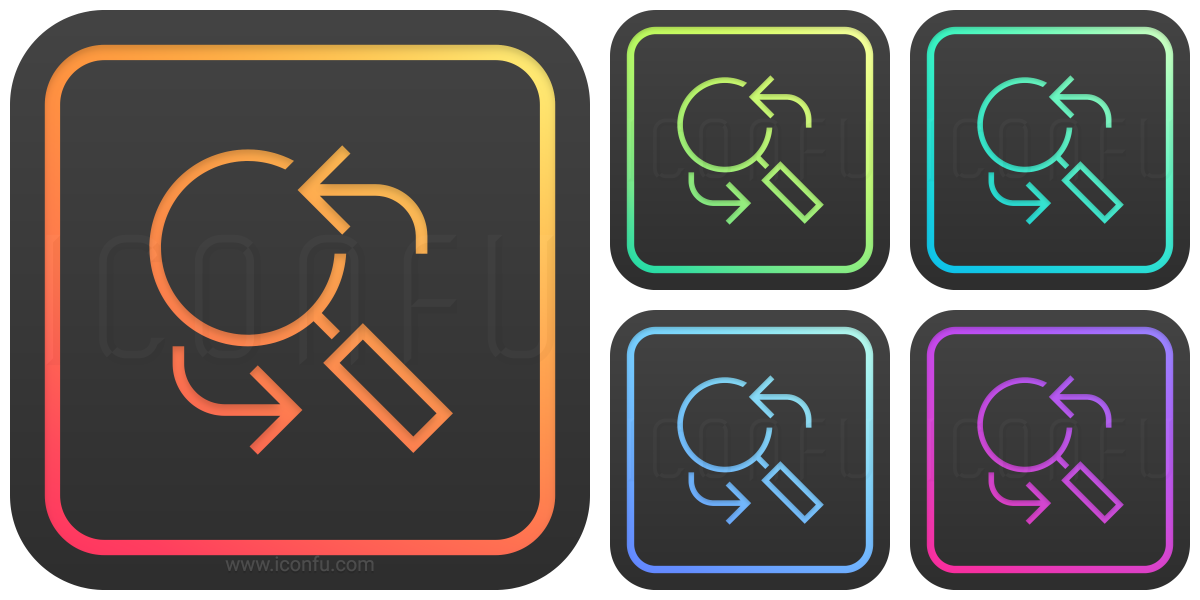 1200x600 Search Replace Icon