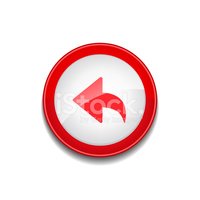 200x200 Reset Replay Circular Vector Red Web Icon Button Stock Vectors