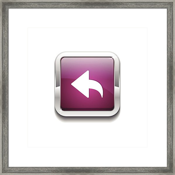 600x600 Reset Replay Rounded Rectangular Vector Pink Web Icon Button
