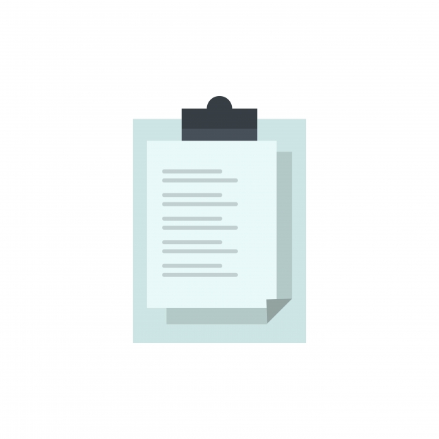 640x640 Notepad,report Card,result,presentation Flat Color Icon Vec