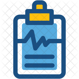 Medical Report Icon Of Colored Outline Style 256x256 Medical Report Icon Of Colored Outline Style
