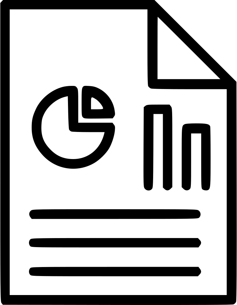 760x980 Bussiness Analysis Report Chart Document Statistics Png