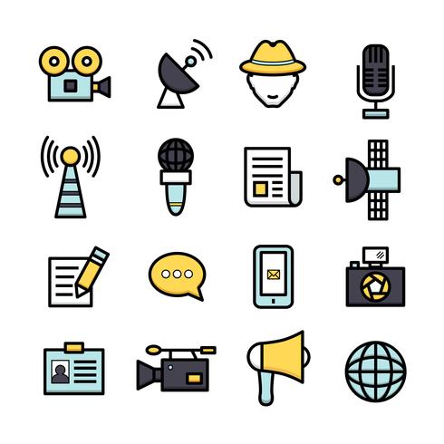 490x490 News Reporter Icons