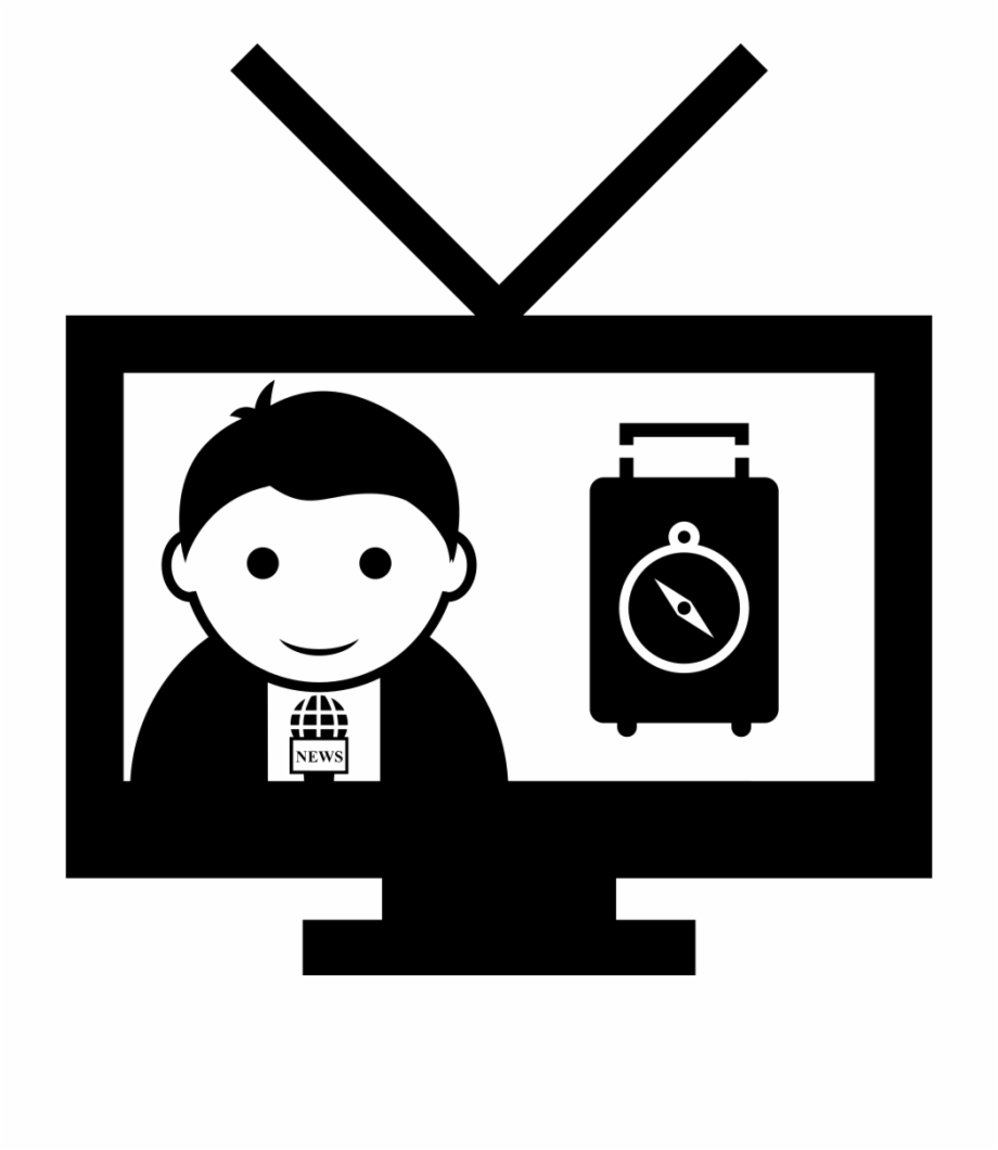 920x1060 News Reporter On Tv Program Png Icon Free Download
